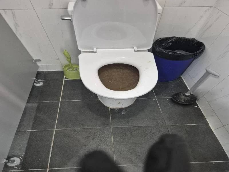 미사 변기막힘 작업사례 2